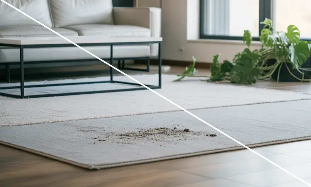 Carpet Cleaning Process