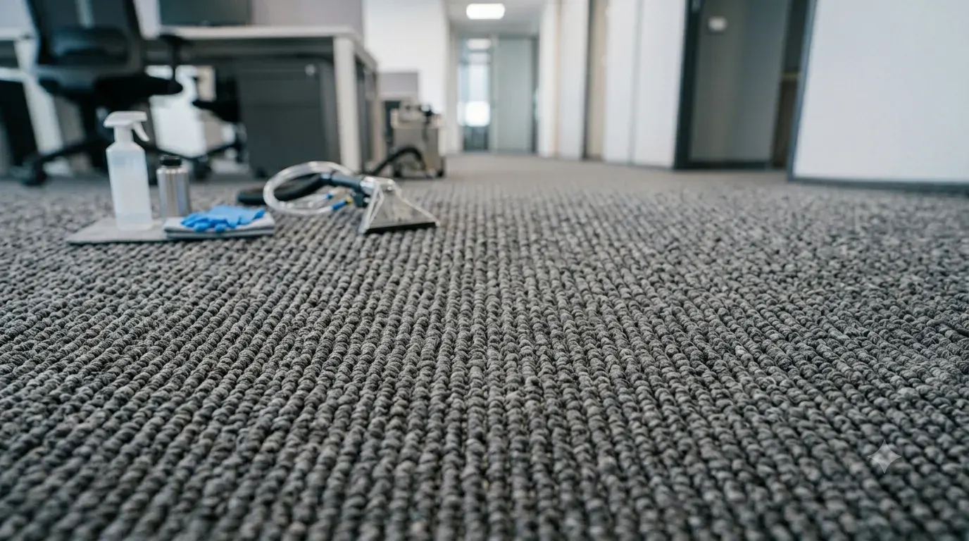 Cleaning methods matched to carpet flooring material and condition